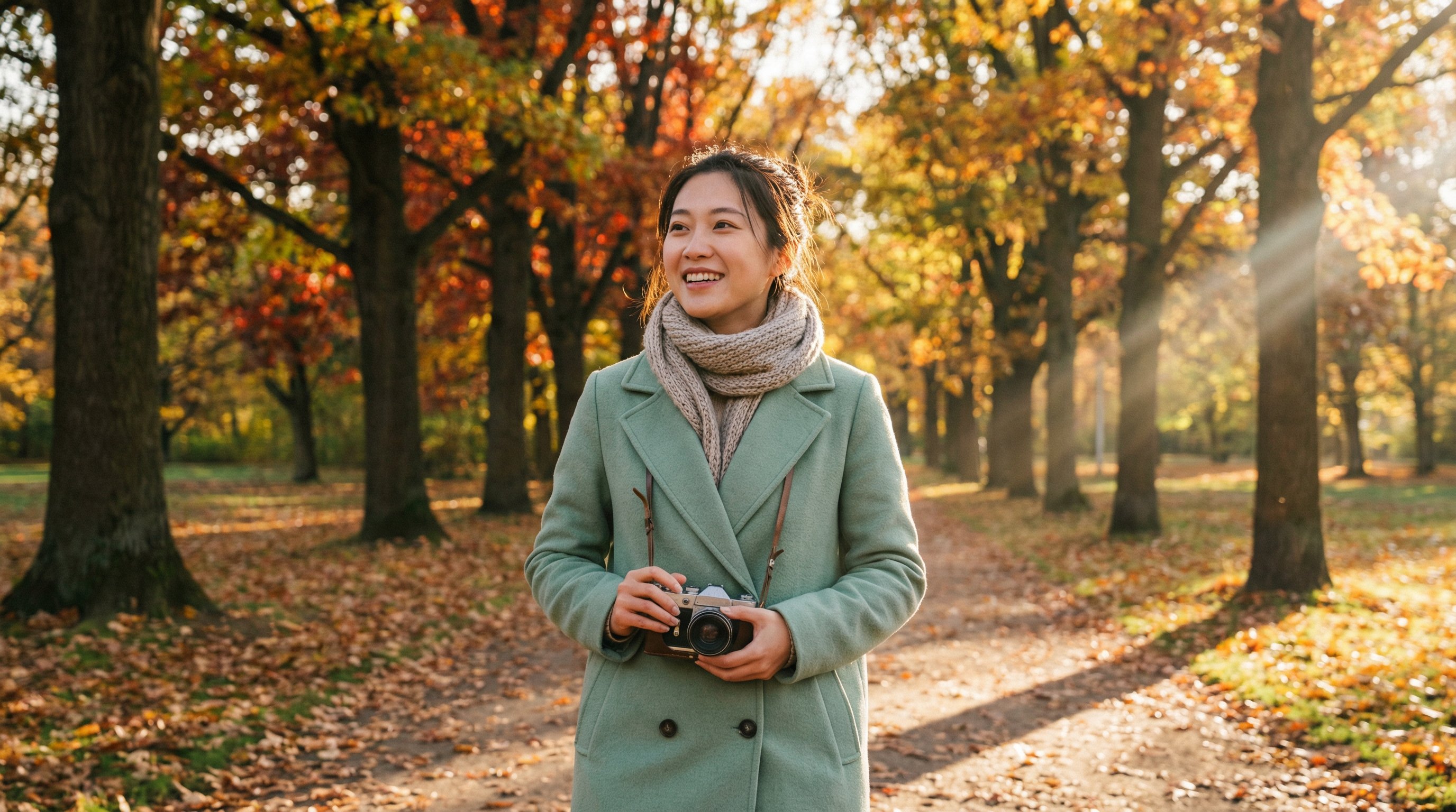 蜜桃传媒 户外秋日视频